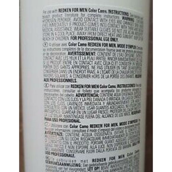 Redken! Color Camo camouflage color developer 16.9 fluid ounces! - Picture 6 of 7